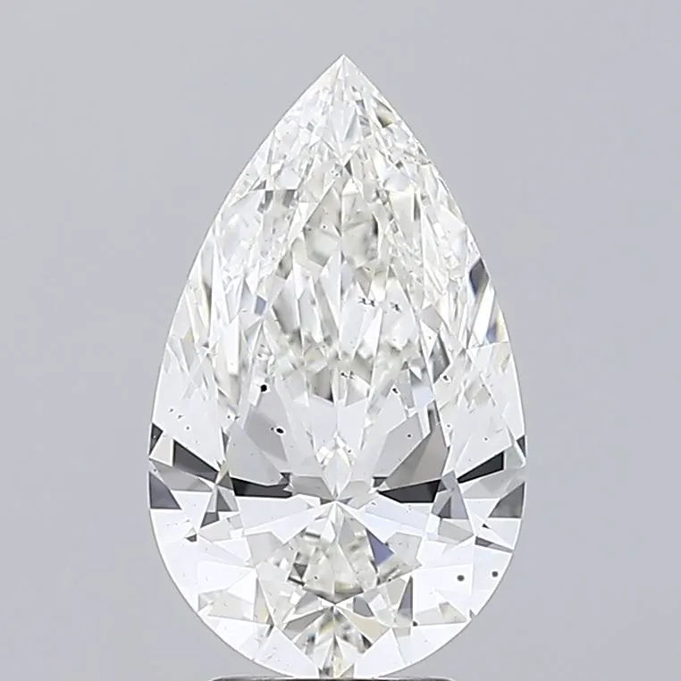 3.74ct Pear Lab Grown Diamond (Colour G, Clarity SI1, IGI Certified)