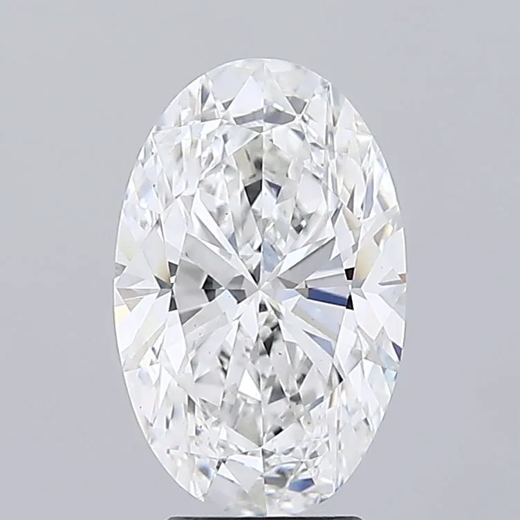 3.79ct Oval Lab Grown Diamond (Colour E, Clarity VS1, IGI Certified)