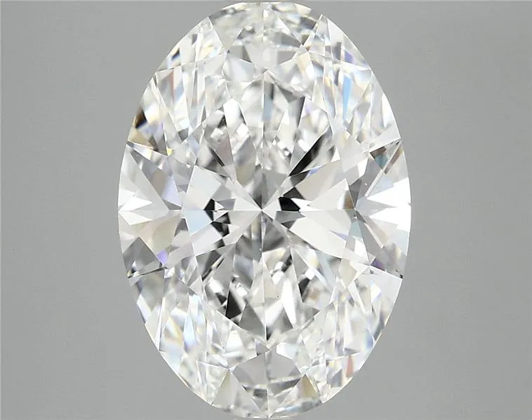 3.86ct Oval Lab Grown Diamond (Colour E, Clarity VS1, IGI Certified)
