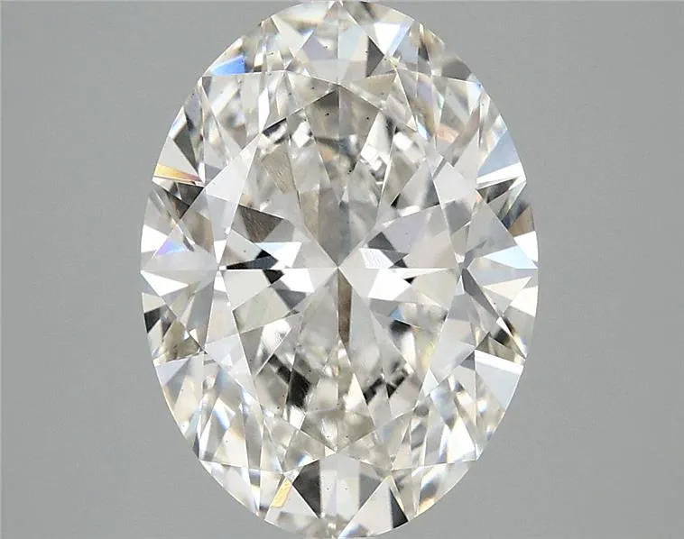 3.86ct Oval Lab Grown Diamond (Colour G, Clarity VS2, IGI Certified)