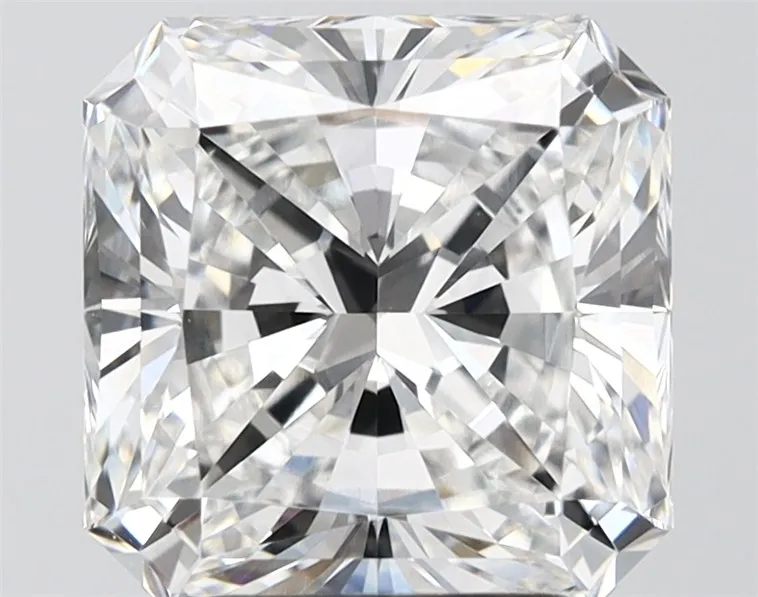 3.87ct Square radiant Lab Grown Diamond (Colour E, Clarity VVS2, IGI Certified)