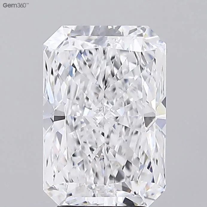 3.88ct Radiant Lab Grown Diamond (Colour E, Clarity VVS2, IGI Certified)