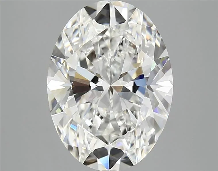 3.89ct Oval Lab Grown Diamond (Colour F, Clarity VVS2, IGI Certified)