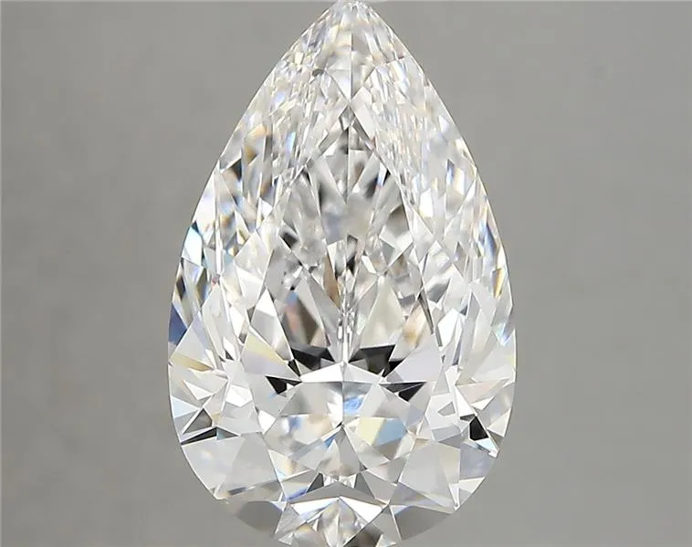 3.91ct Pear Lab Grown Diamond (Colour D, Clarity VVS2, IGI Certified)