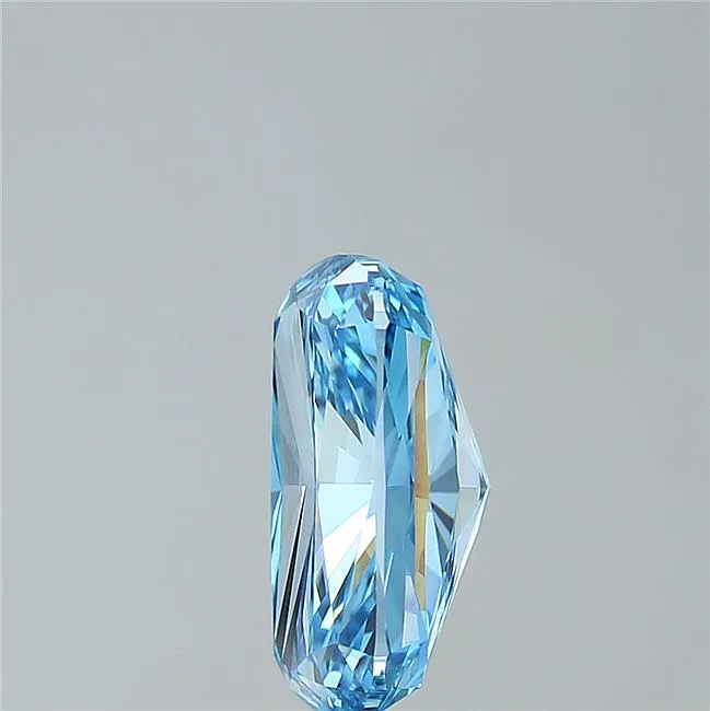 3.96ct Cushion modified Lab Grown Diamond (Colour Fancy Vivid Blue, Clarity VVS1, IGI Certified)
