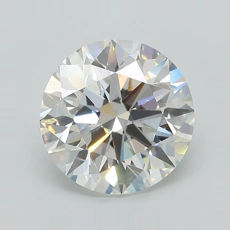 3.99ct Round Lab Grown Diamond (Colour F, Clarity VVS2, Cut ID, IGI Certified)