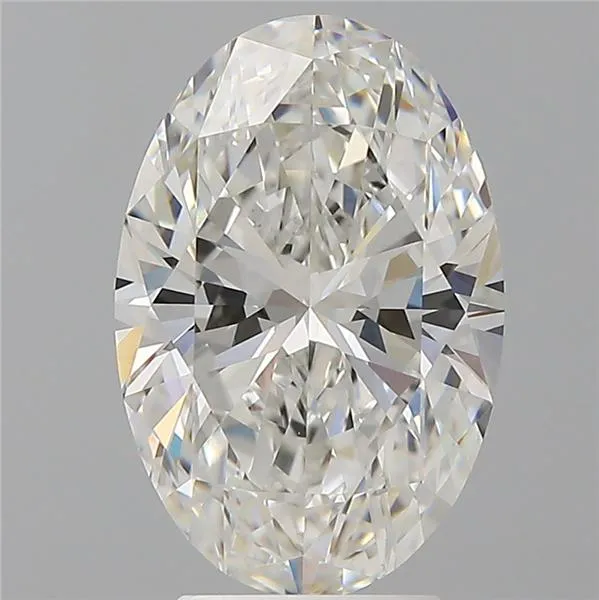4.00ct Oval Lab Grown Diamond (Colour F, Clarity VVS2, IGI Certified)