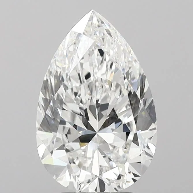 4.00ct Pear Lab Grown Diamond (Colour D, Clarity VVS1, IGI Certified)