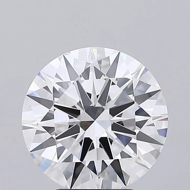 4.00ct Round Lab Grown Diamond (Colour D, Clarity VVS2, Cut ID, IGI Certified)