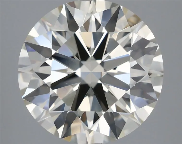 4.00ct Round Lab Grown Diamond (Colour K, Clarity VS2, Cut EX, IGI Certified)