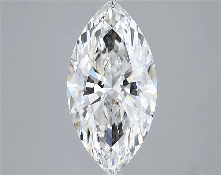 4.01ct Marquise Lab Grown Diamond (Colour F, Clarity VVS2, IGI Certified)