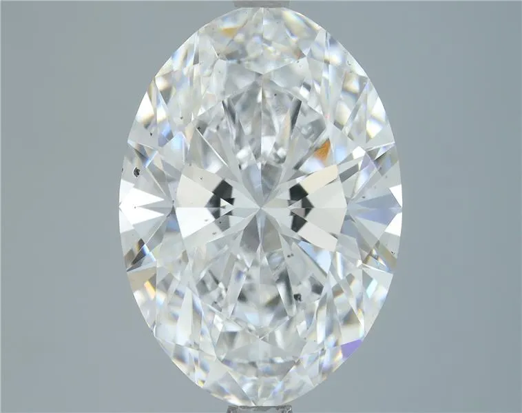 4.01ct Oval Lab Grown Diamond (Colour D, Clarity SI1, Cut EX, IGI Certified)