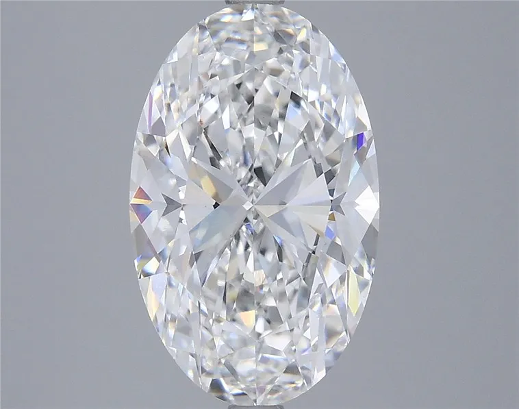 4.01ct Oval Lab Grown Diamond (Colour E, Clarity VVS2, IGI Certified)