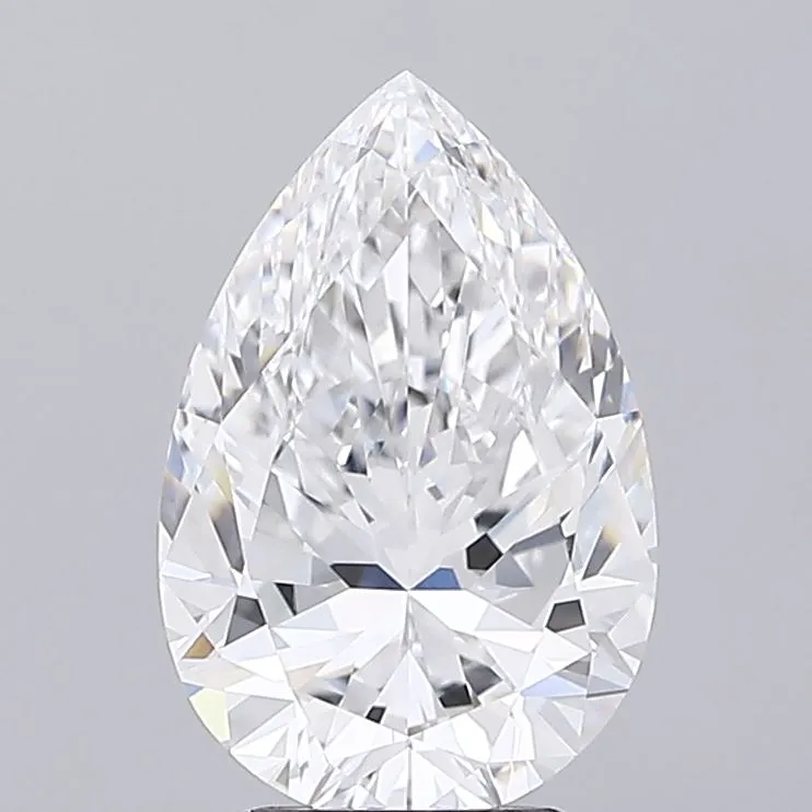 4.01ct Pear Lab Grown Diamond (Colour D, Clarity VVS1, IGI Certified)