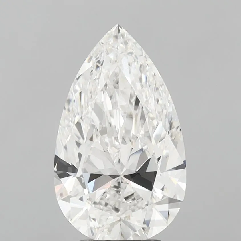 4.01ct Pear Lab Grown Diamond (Colour E, Clarity VVS2, IGI Certified)