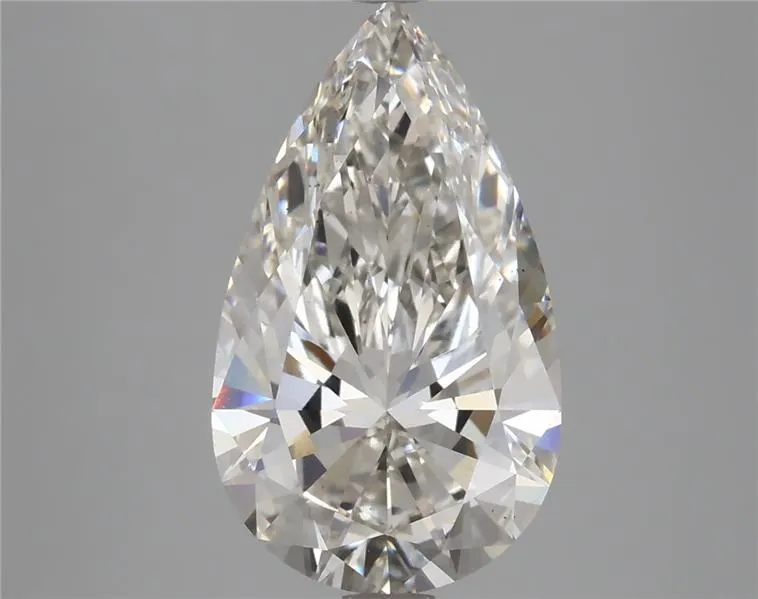 4.02ct Pear Lab Grown Diamond (Colour H, Clarity VS2, IGI Certified)