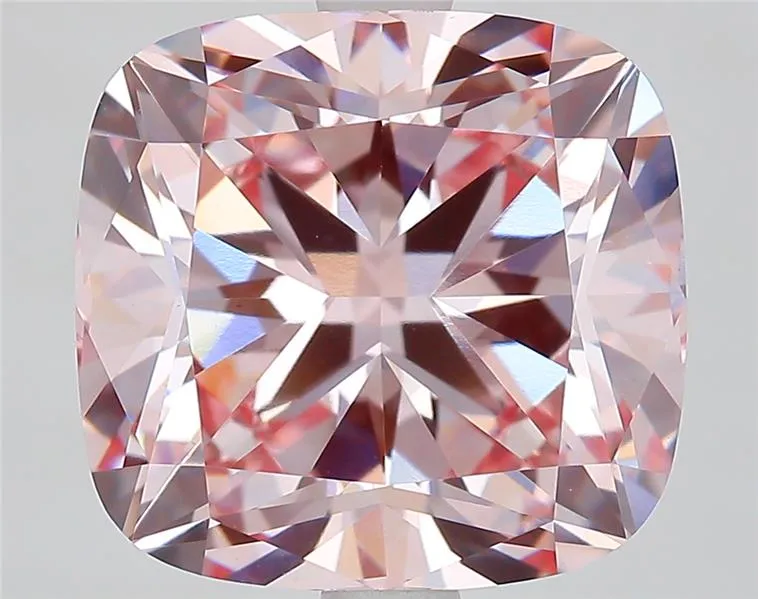 4.03ct Cushion brilliant Lab Grown Diamond (Colour Fancy Pink, Clarity VVS2, IGI Certified)