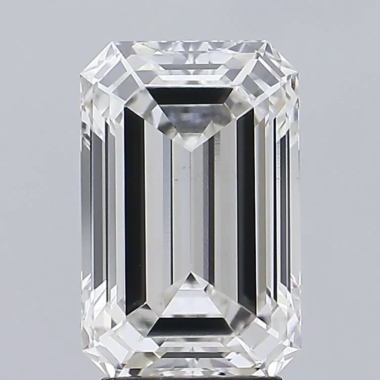 4.03ct Emerald Lab Grown Diamond (Colour G, Clarity VVS2, IGI Certified)