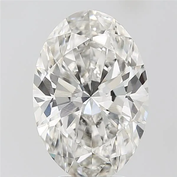 4.03ct Oval Lab Grown Diamond (Colour G, Clarity VVS2, Cut EX, IGI Certified)