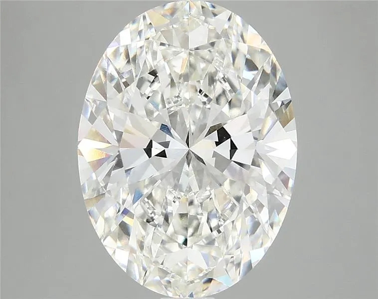 4.04ct Oval Lab Grown Diamond (Colour H, Clarity VVS2, IGI Certified)