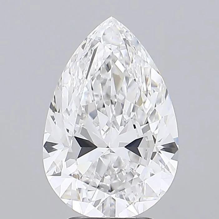 4.04ct Pear Lab Grown Diamond (Colour D, Clarity VVS2, IGI Certified)
