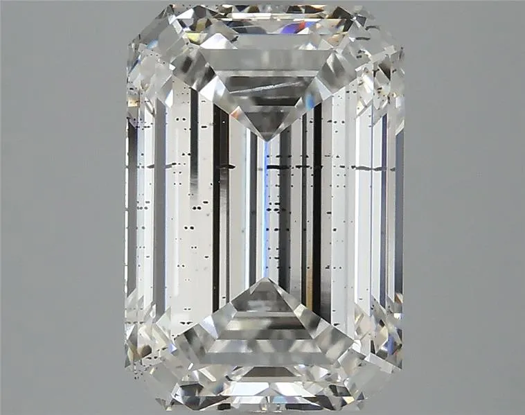 4.05ct Emerald Lab Grown Diamond (Colour F, Clarity SI2, IGI Certified)