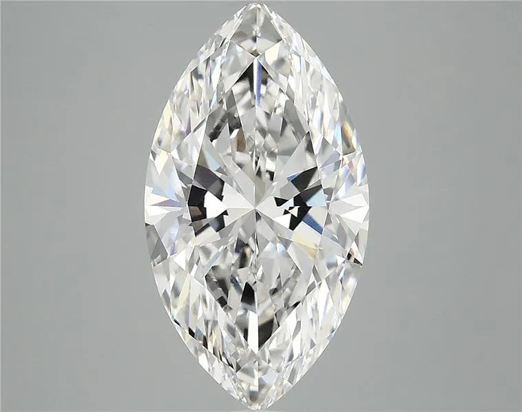 4.05ct Marquise Lab Grown Diamond (Colour G, Clarity VVS2, IGI Certified)
