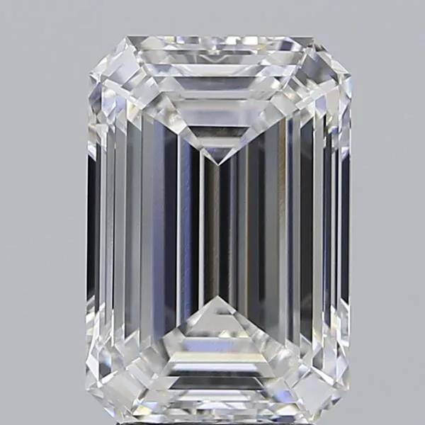 4.06ct Emerald Lab Grown Diamond (Colour D, Clarity VVS1, IGI Certified)