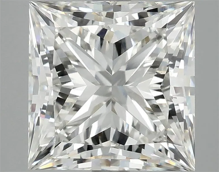 4.06ct Princess Lab Grown Diamond (Colour G, Clarity VVS2, IGI Certified)