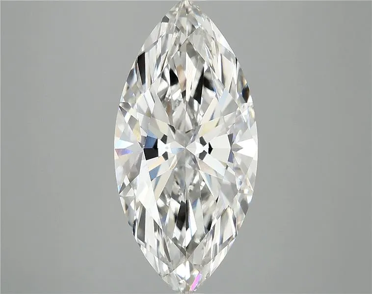 4.07ct Marquise Lab Grown Diamond (Colour G, Clarity VVS2, IGI Certified)