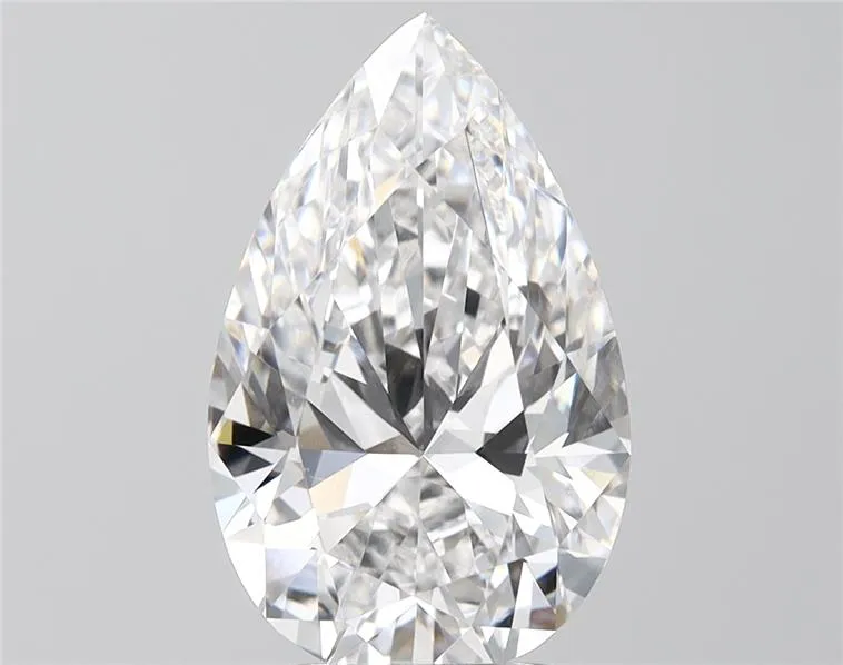 4.07ct Pear Lab Grown Diamond (Colour D, Clarity VVS1, IGI Certified)