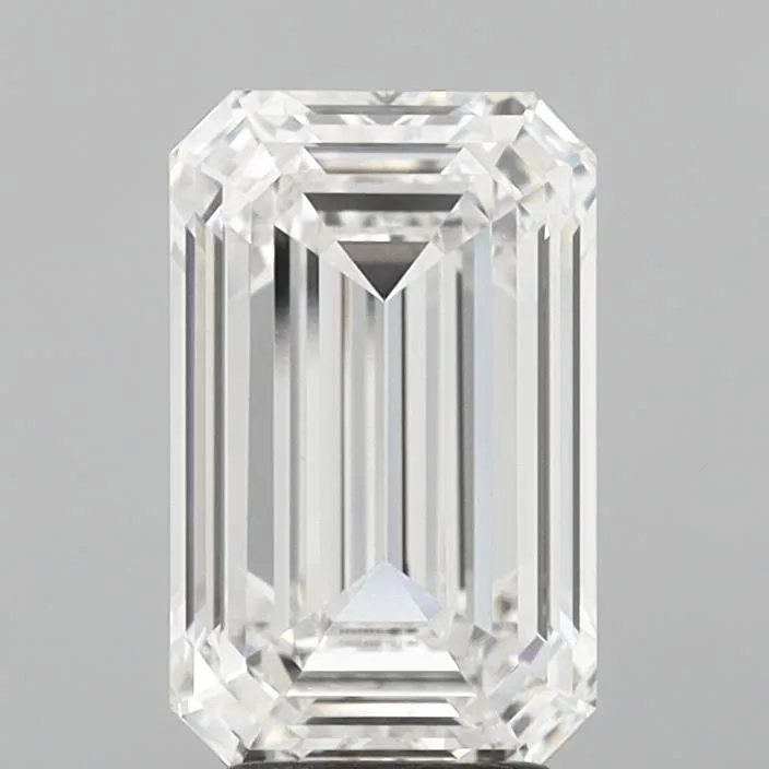 4.08ct Emerald Lab Grown Diamond (Colour F, Clarity VVS2, IGI Certified)