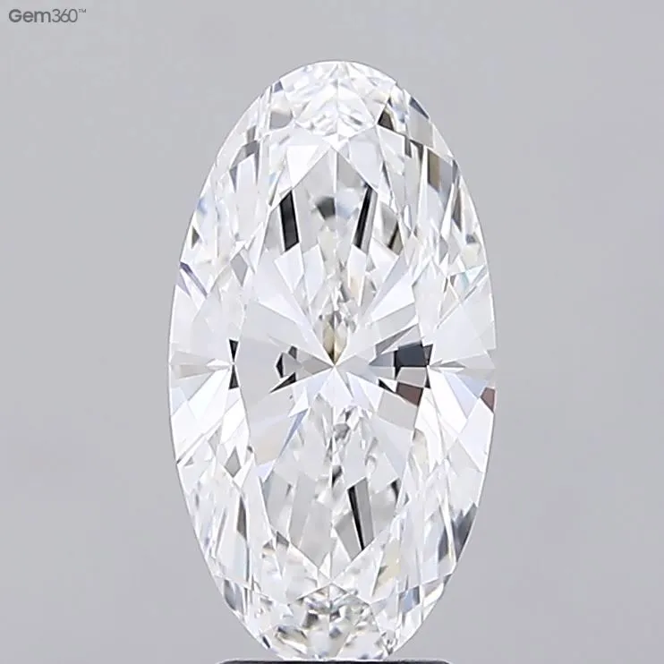 4.08ct Oval Lab Grown Diamond (Colour E, Clarity VS1, IGI Certified)