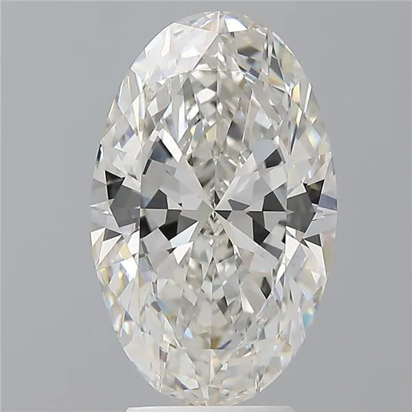 4.08ct Oval Lab Grown Diamond (Colour F, Clarity VVS2, IGI Certified)