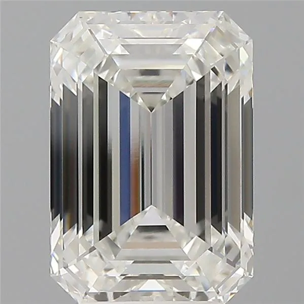 4.09ct Emerald Lab Grown Diamond (Colour F, Clarity VVS2, IGI Certified)