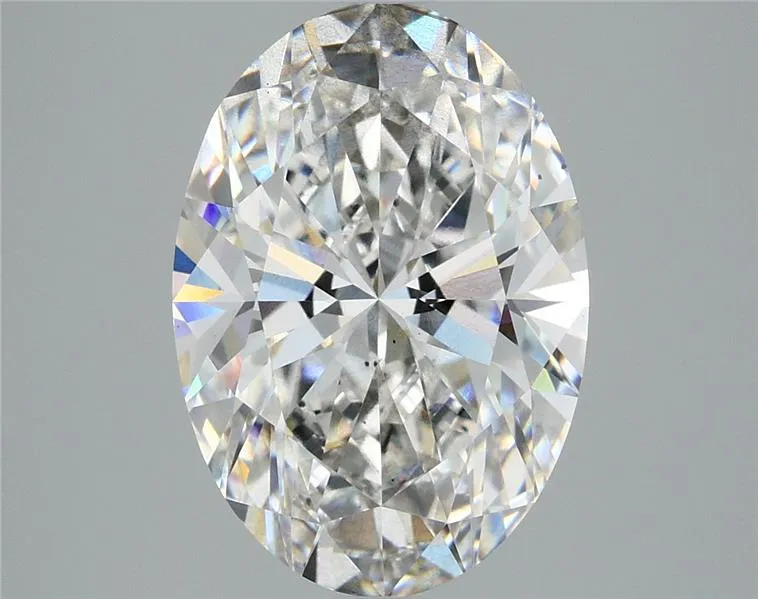 4.09ct Oval Lab Grown Diamond (Colour G, Clarity SI1, IGI Certified)