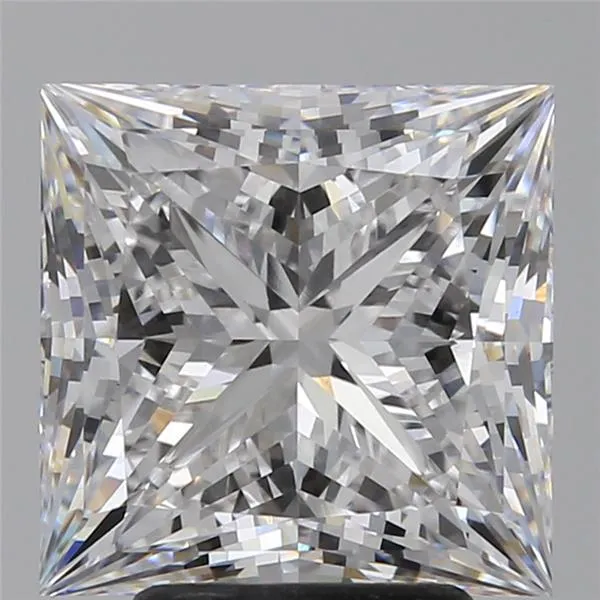 4.09ct Princess Lab Grown Diamond (Colour D, Clarity VVS2, IGI Certified)