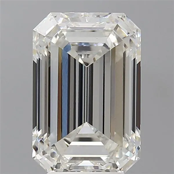 4.10ct Emerald Lab Grown Diamond (Colour G, Clarity VVS2, IGI Certified)