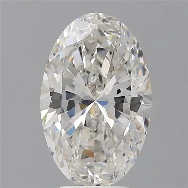 4.10ct Oval Lab Grown Diamond (Colour G, Clarity VVS2, IGI Certified)