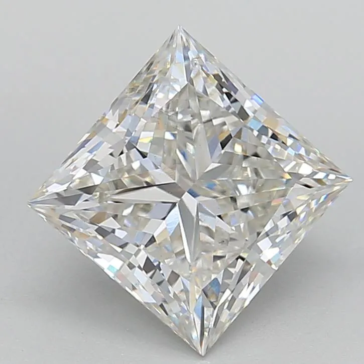4.10ct Princess Lab Grown Diamond (Colour G, Clarity VS2, IGI Certified)