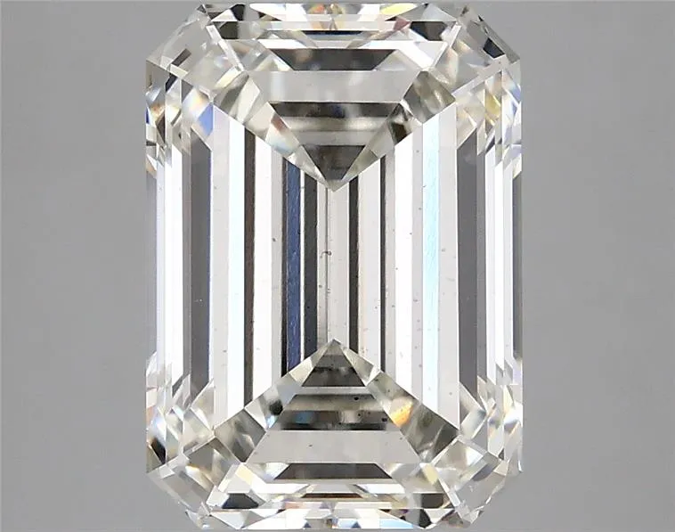 4.14ct Emerald Lab Grown Diamond (Colour H, Clarity SI1, IGI Certified)