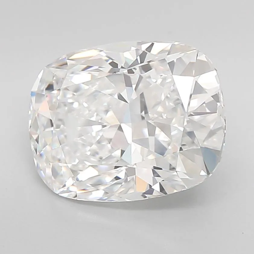 4.16ct Cushion modified Lab Grown Diamond (Colour D, Clarity VVS1, Cut EX, IGI Certified)