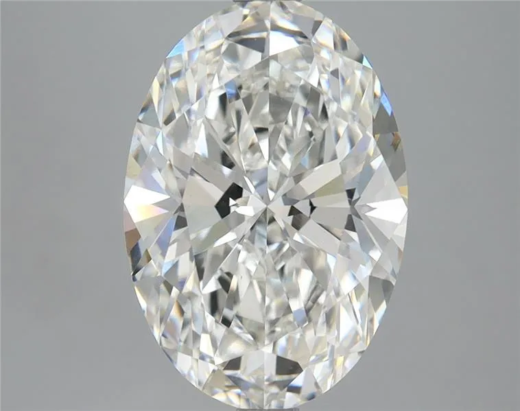 4.38ct Oval Lab Grown Diamond (Colour F, Clarity VS1, IGI Certified)