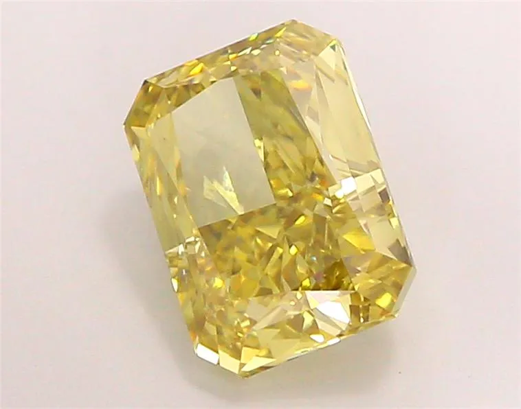 4.40ct Radiant Lab Grown Diamond (Colour Fancy Intense Yellow, Clarity VS1, IGI Certified)