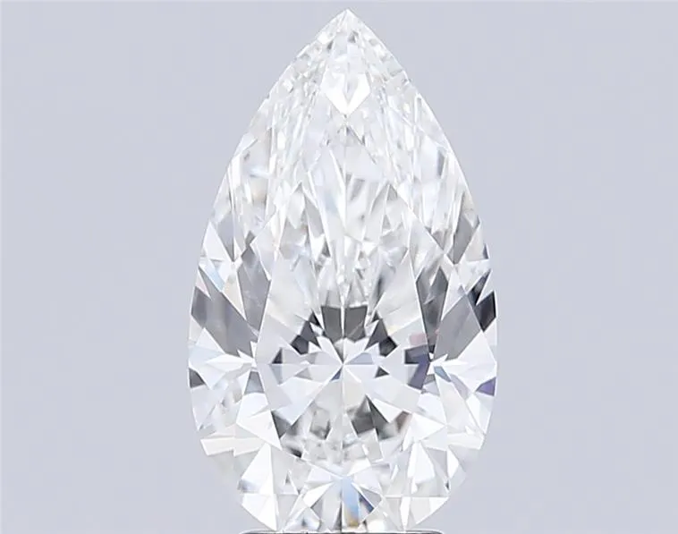 4.51ct Pear Lab Grown Diamond (Colour E, Clarity VVS2, IGI Certified)
