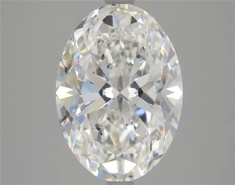 4.55ct Oval Lab Grown Diamond (Colour F, Clarity VVS2, Cut EX, IGI Certified)