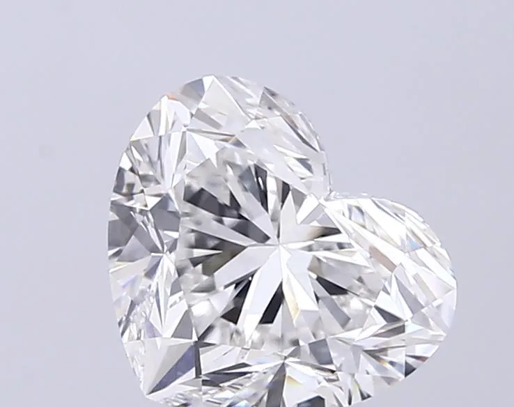 4.56ct Heart Lab Grown Diamond (Colour E, Clarity VVS2, IGI Certified)
