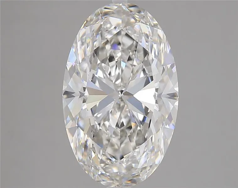 4.56ct Oval Lab Grown Diamond (Colour F, Clarity VVS2, IGI Certified)