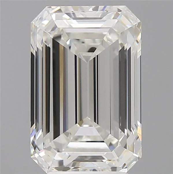 4.60ct Emerald Lab Grown Diamond (Colour F, Clarity VVS2, IGI Certified)