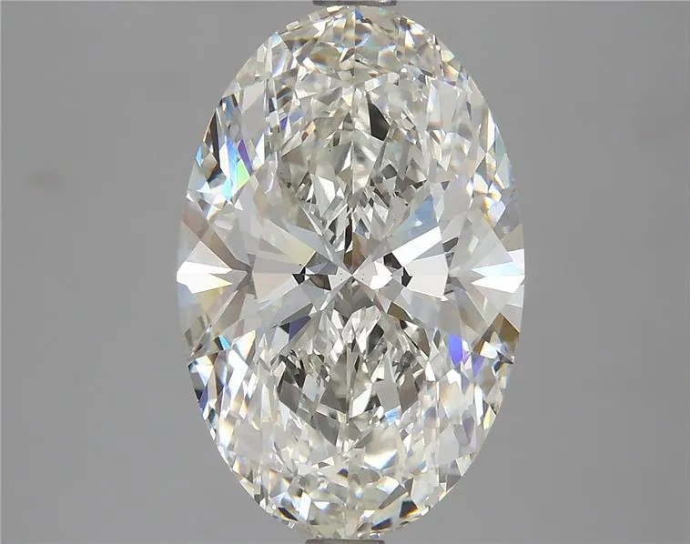4.63ct Oval Lab Grown Diamond (Colour G, Clarity VS2, IGI Certified)